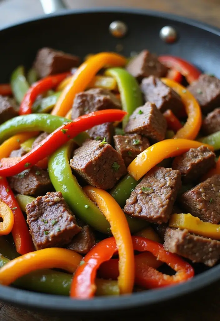 25+ Beef and Peppers Stir Fry Recipes for Quick Weeknight Dinners 1 25+ Beef and Peppers Stir Fry Recipes for Quick Weeknight Dinners - 1. Classic Beef and Bell Pepper Stir Fry