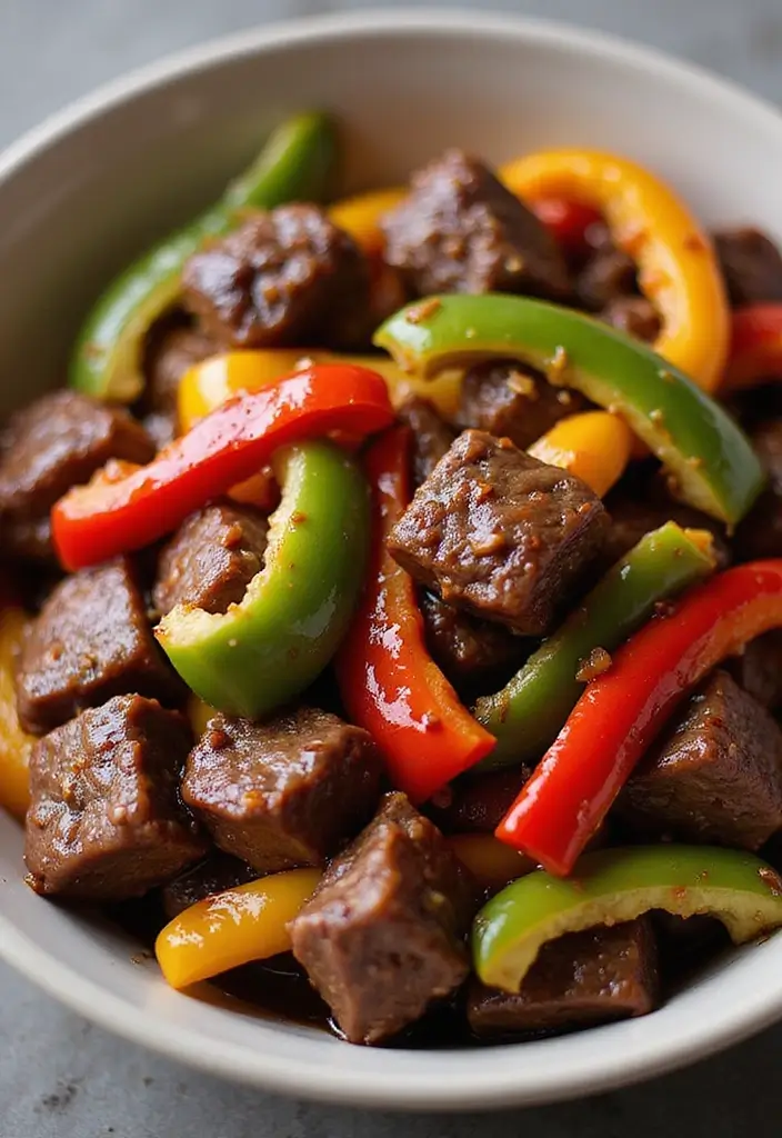 25+ Beef and Peppers Stir Fry Recipes for Quick Weeknight Dinners 90 25+ Beef and Peppers Stir Fry Recipes for Quick Weeknight Dinners - 14. Beef and Pepper Stir Fry with Honey and Soy Sauce