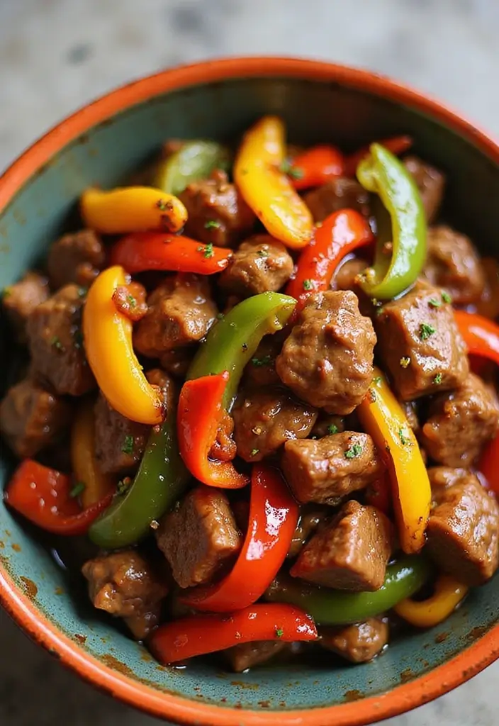 25+ Beef and Peppers Stir Fry Recipes for Quick Weeknight Dinners 29 25+ Beef and Peppers Stir Fry Recipes for Quick Weeknight Dinners - 5. Sweet and Sour Beef and Peppers