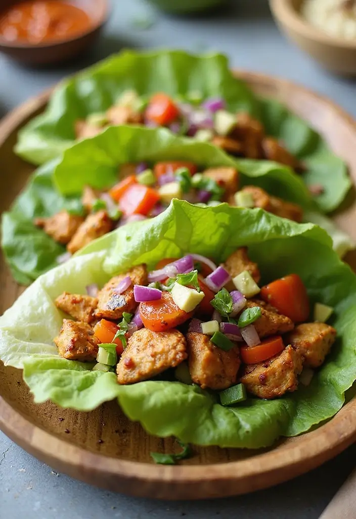 25 Bourbon Chicken Stir Fry Recipes for Sweet-Savory Lovers 94 25 Bourbon Chicken Stir Fry Recipes for Sweet-Savory Lovers - 14. Bourbon Chicken Lettuce Wraps