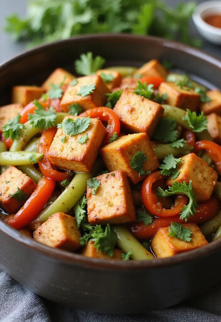 25 Bourbon Chicken Stir Fry Recipes for Sweet-Savory Lovers 136 25 Bourbon Chicken Stir Fry Recipes for Sweet-Savory Lovers - 20. Bourbon Chicken with Tofu