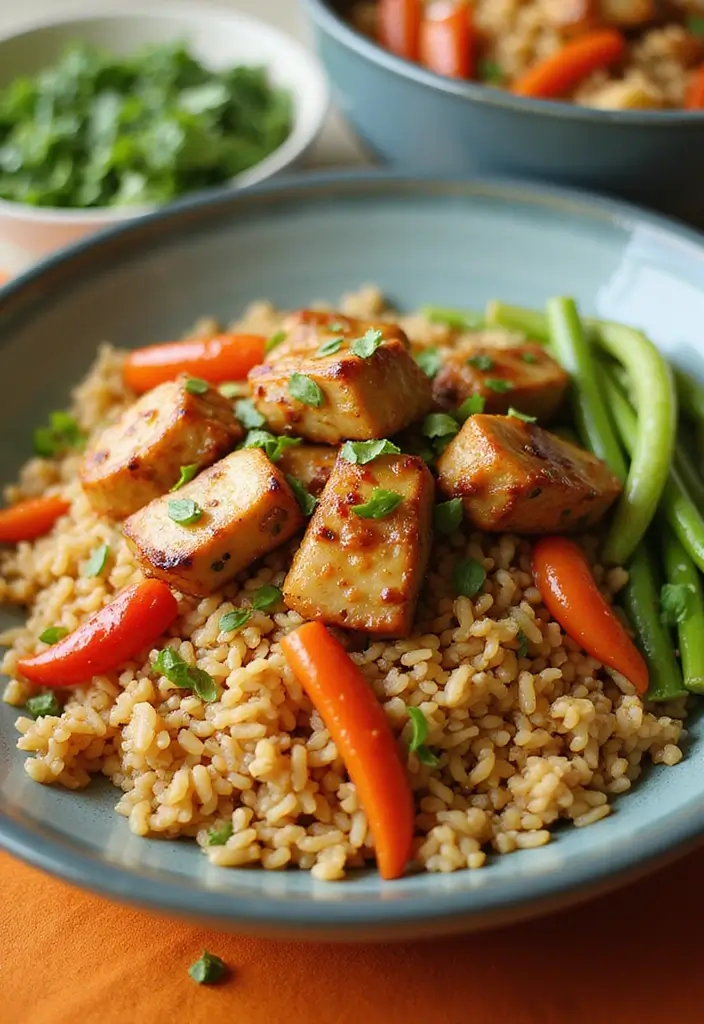 25 Bourbon Chicken Stir Fry Recipes for Sweet-Savory Lovers 157 25 Bourbon Chicken Stir Fry Recipes for Sweet-Savory Lovers - 23. Bourbon Chicken with Veggie Fried Rice