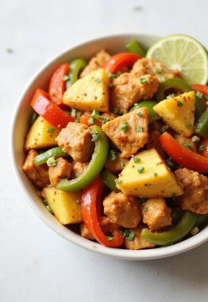25 Bourbon Chicken Stir Fry Recipes for Sweet-Savory Lovers 22 25 Bourbon Chicken Stir Fry Recipes for Sweet-Savory Lovers - 4. Bourbon Chicken with Pineapple