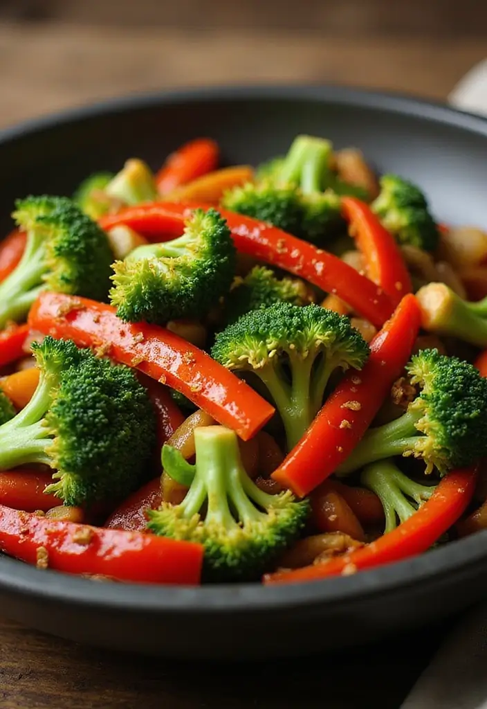 25 Broccoli Stir Fry Recipes That Are Fast and Flavorful 15 25 Broccoli Stir Fry Recipes That Are Fast and Flavorful - 3. Spicy Broccoli and Bell Pepper Stir Fry