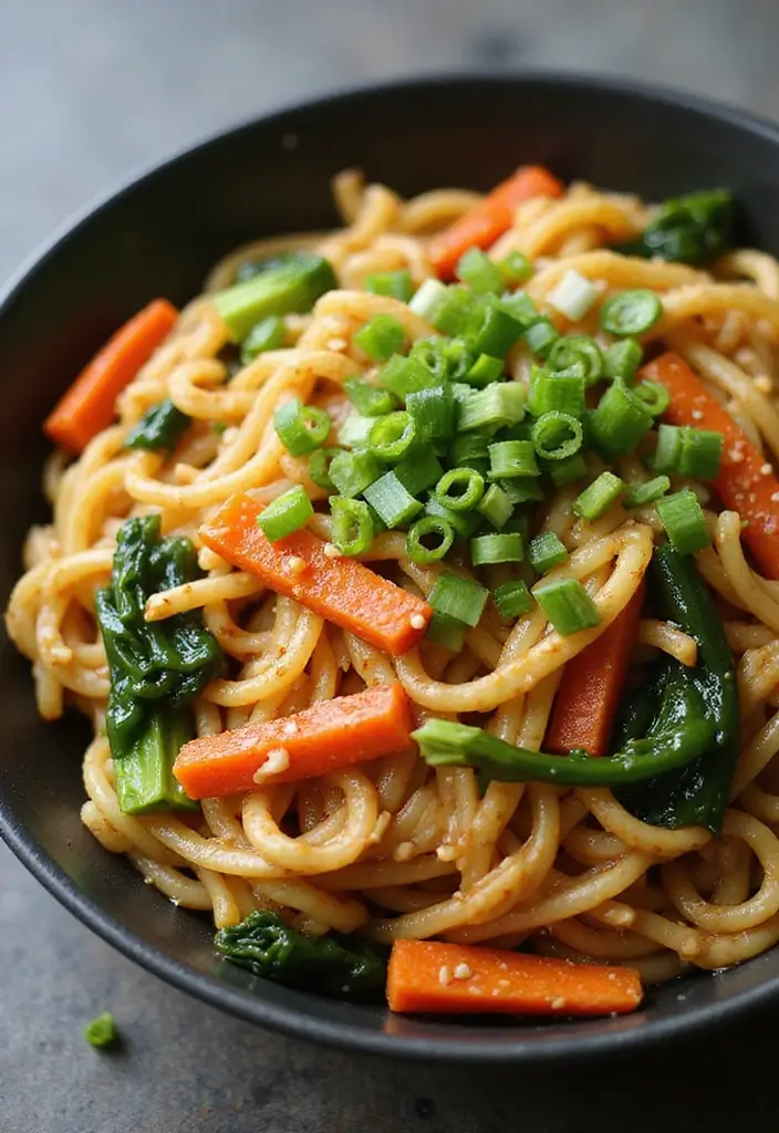 25 Egg Noodle Stir Fry Recipes for Comforting Dinners 76 25 Egg Noodle Stir Fry Recipes for Comforting Dinners - 12. Miso Egg Noodle Stir Fry