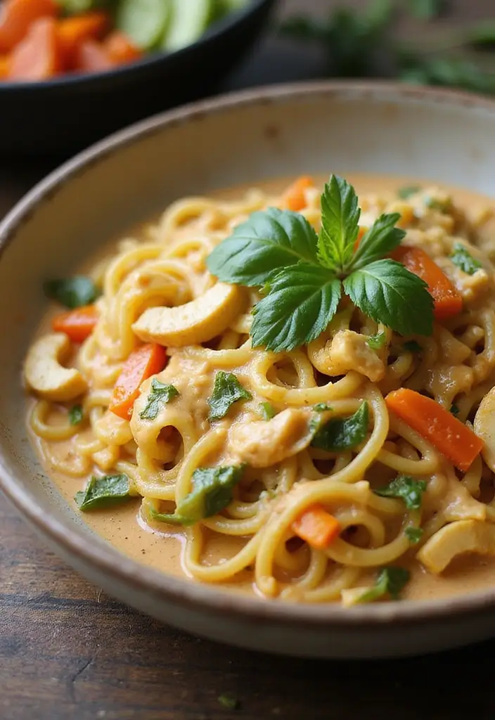 25 Egg Noodle Stir Fry Recipes for Comforting Dinners 97 25 Egg Noodle Stir Fry Recipes for Comforting Dinners - 15. Egg Noodle Stir Fry with Cashew Cream