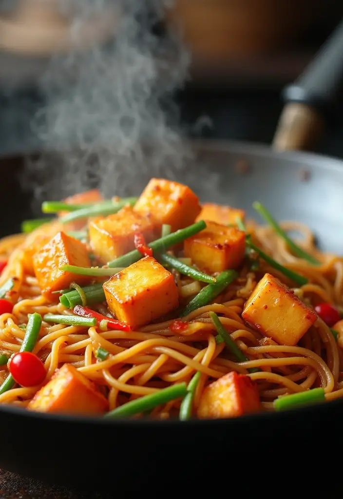 25 Egg Noodle Stir Fry Recipes for Comforting Dinners 8 25 Egg Noodle Stir Fry Recipes for Comforting Dinners - 2. Spicy Szechuan Egg Noodle Stir Fry