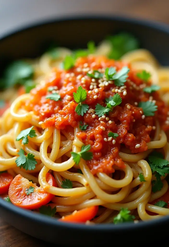25 Egg Noodle Stir Fry Recipes for Comforting Dinners 132 25 Egg Noodle Stir Fry Recipes for Comforting Dinners - 20. Egg Noodle Stir Fry with Kimchi