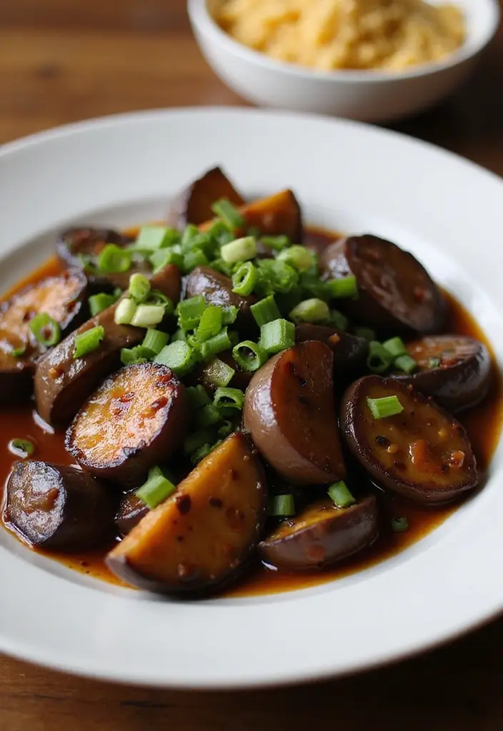 25 Eggplant Stir Fry Recipes for a Savory Plant-Based Meal 32 25 Eggplant Stir Fry Recipes for a Savory Plant-Based Meal - 6. Eggplant with Black Bean Sauce