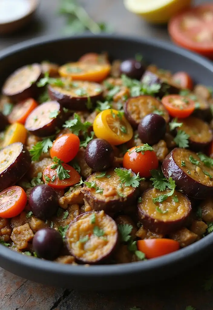 25 Eggplant Stir Fry Recipes for a Savory Plant-Based Meal 39 25 Eggplant Stir Fry Recipes for a Savory Plant-Based Meal - 7. Mediterranean Eggplant Stir Fry