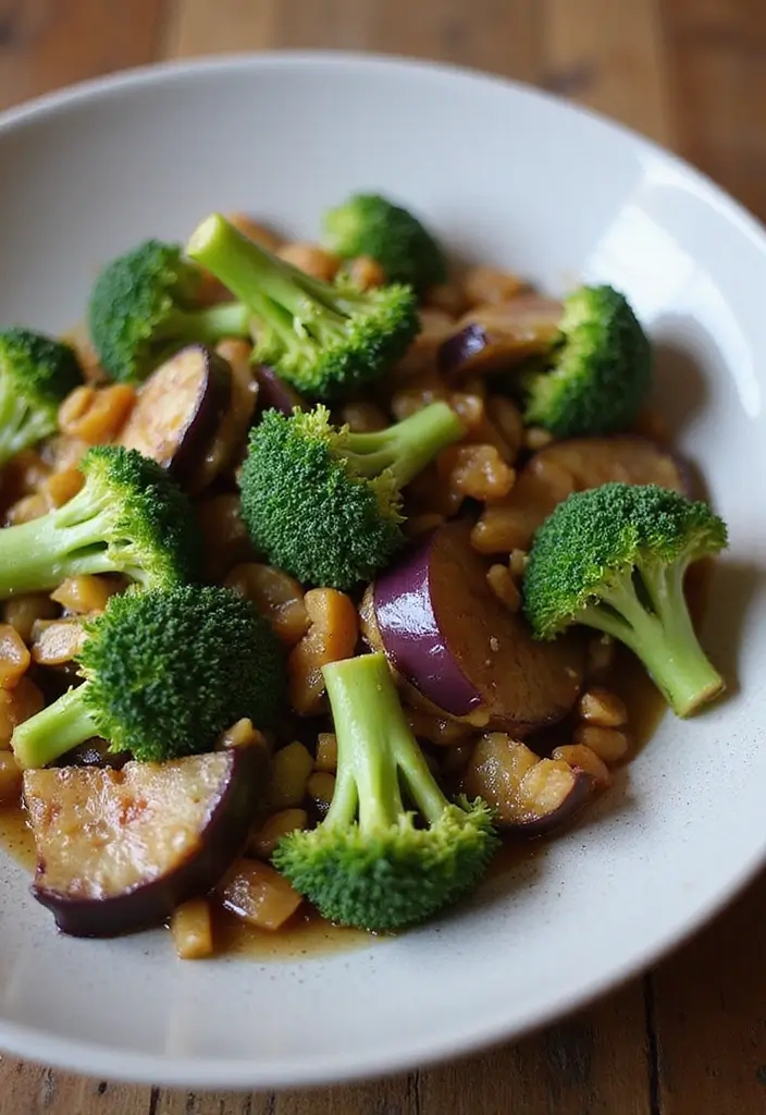 25 Eggplant Stir Fry Recipes for a Savory Plant-Based Meal 53 25 Eggplant Stir Fry Recipes for a Savory Plant-Based Meal - 9. Eggplant and Broccoli Stir Fry
