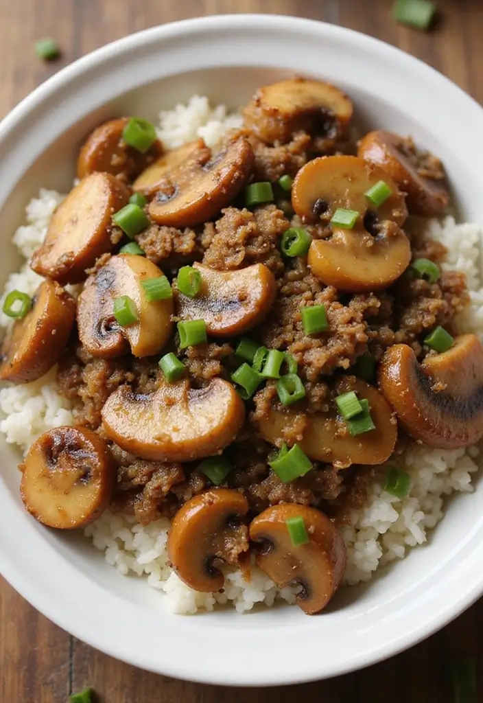 25+ Ground Pork Stir Fry Recipes Full of Umami Flavor 81 25+ Ground Pork Stir Fry Recipes Full of Umami Flavor - 13. Ground Pork and Mushroom Stir Fry
