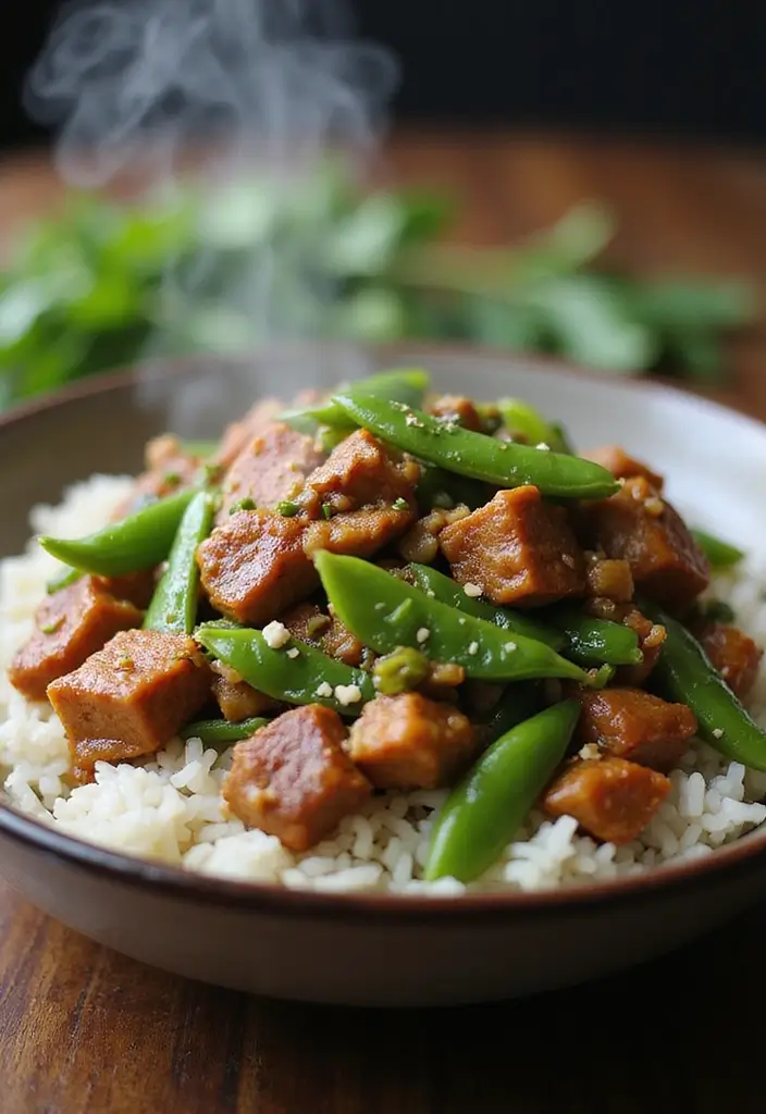 25+ Ground Pork Stir Fry Recipes Full of Umami Flavor 123 25+ Ground Pork Stir Fry Recipes Full of Umami Flavor - 19. Ground Pork with Snow Peas Stir Fry