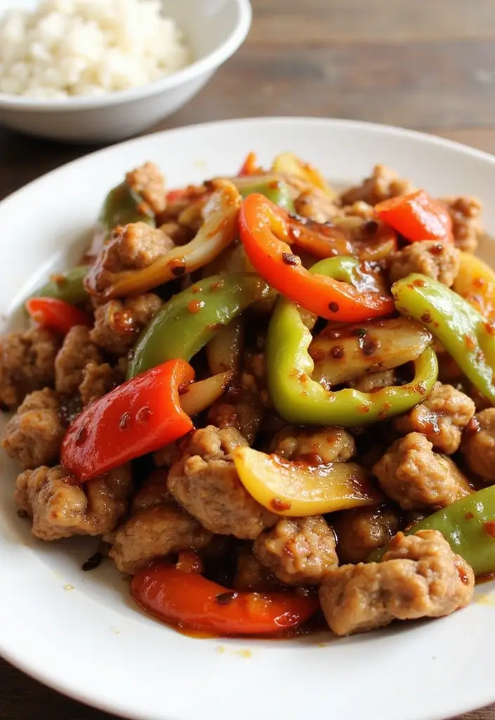 25+ Ground Pork Stir Fry Recipes Full of Umami Flavor 29 25+ Ground Pork Stir Fry Recipes Full of Umami Flavor - 5. Maple Soy Ground Pork Stir Fry