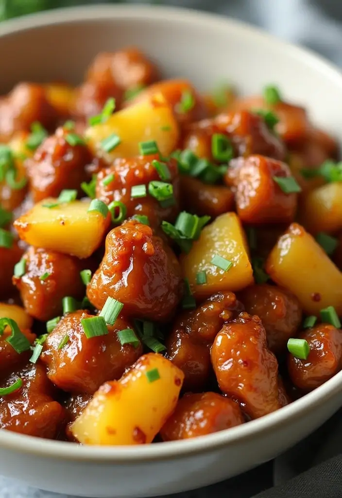 25+ Ground Pork Stir Fry Recipes Full of Umami Flavor 36 25+ Ground Pork Stir Fry Recipes Full of Umami Flavor - 6. Teriyaki Ground Pork and Pineapple Stir Fry