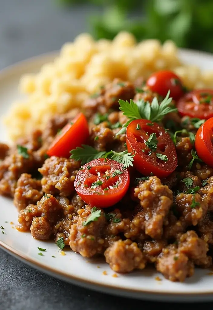 25+ Ground Pork Stir Fry Recipes Full of Umami Flavor 50 25+ Ground Pork Stir Fry Recipes Full of Umami Flavor - 8. Mediterranean Ground Pork Stir Fry