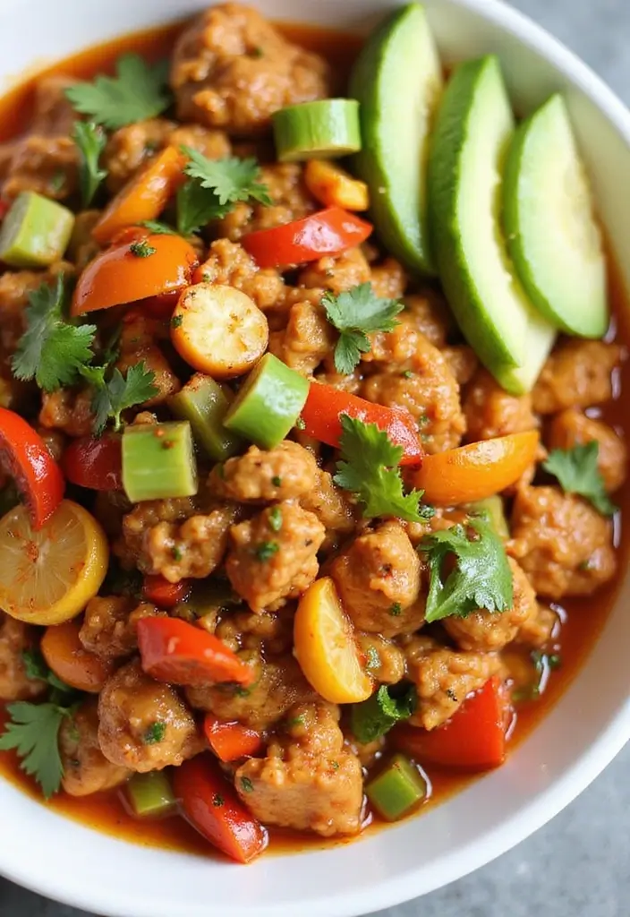 25 Ground Turkey Stir Fry Recipes for Light Meals 1 25 Ground Turkey Stir Fry Recipes for Light Meals - 1. Sweet and Spicy Ground Turkey Stir Fry