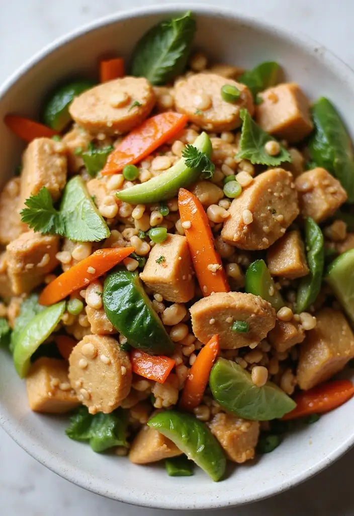 25 Ground Turkey Stir Fry Recipes for Light Meals 88 25 Ground Turkey Stir Fry Recipes for Light Meals - 14. Thai Peanut Turkey Stir Fry