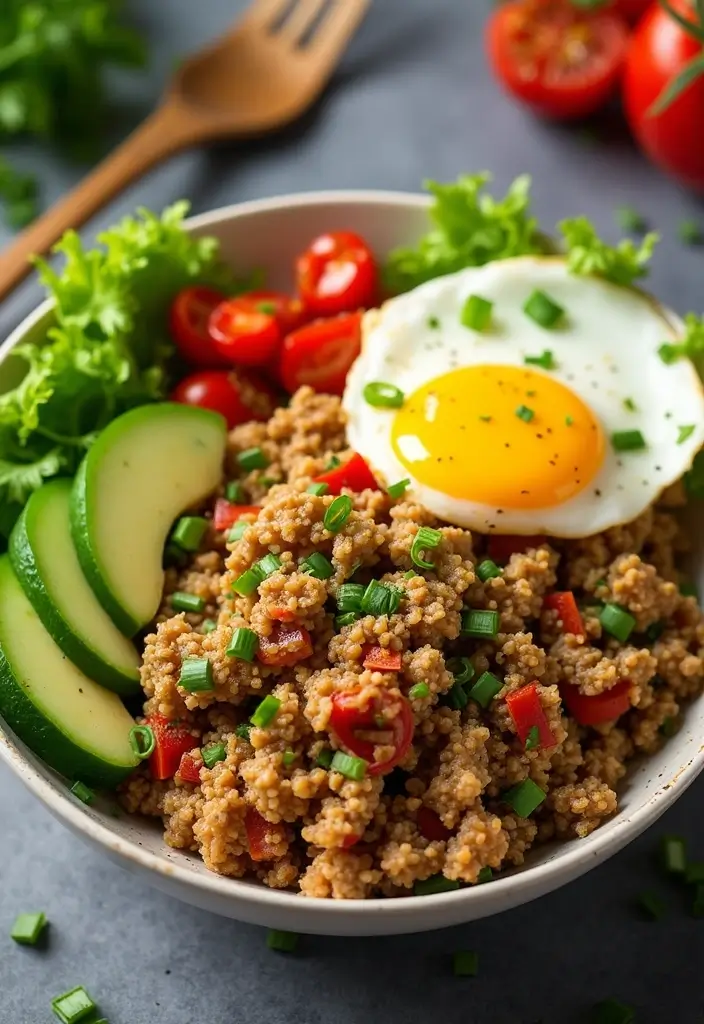 25 Ground Turkey Stir Fry Recipes for Light Meals 130 25 Ground Turkey Stir Fry Recipes for Light Meals - 20. Ground Turkey and Egg Stir Fry