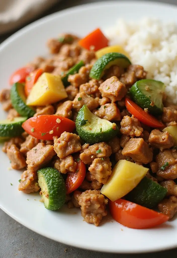 25 Ground Turkey Stir Fry Recipes for Light Meals 13 25 Ground Turkey Stir Fry Recipes for Light Meals - 3. Teriyaki Ground Turkey Stir Fry