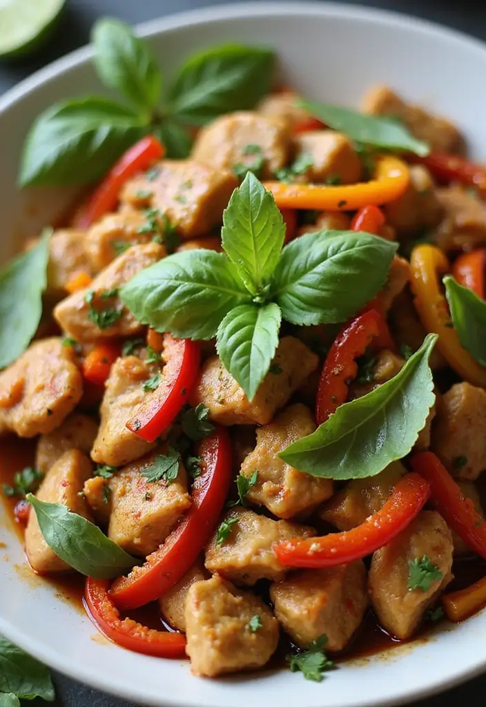 25 Ground Turkey Stir Fry Recipes for Light Meals 20 25 Ground Turkey Stir Fry Recipes for Light Meals - 4. Spicy Thai Basil Turkey Stir Fry