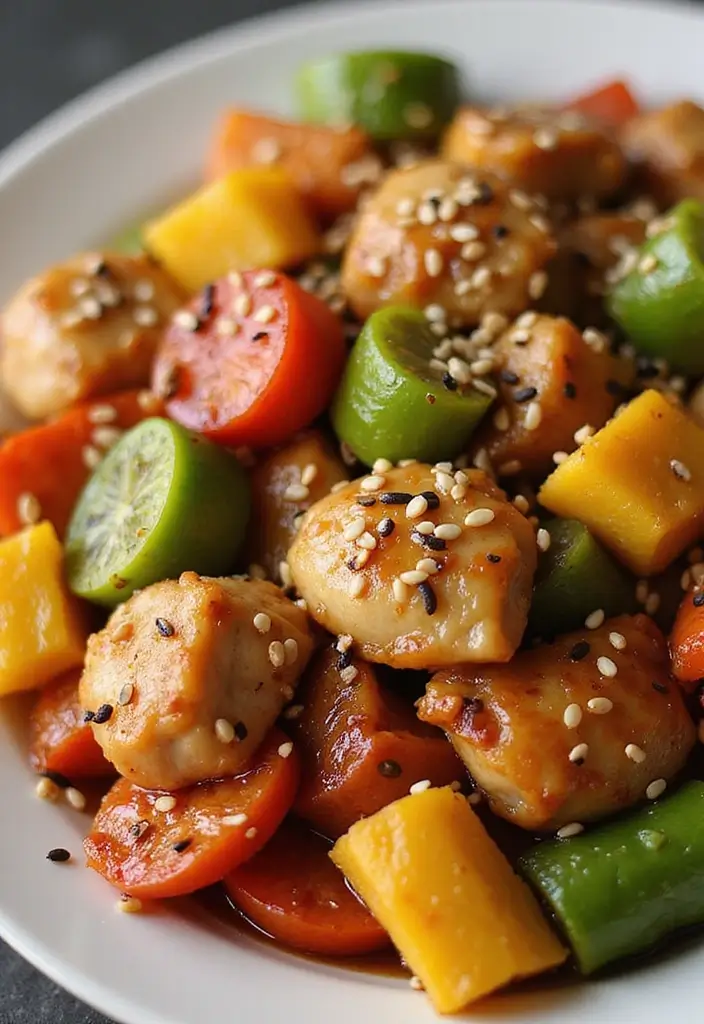 25 Honey Chicken Stir Fry Recipes with Sweet and Savory Flavor 60 25 Honey Chicken Stir Fry Recipes with Sweet and Savory Flavor - 10. Honey Sesame Chicken Stir Fry