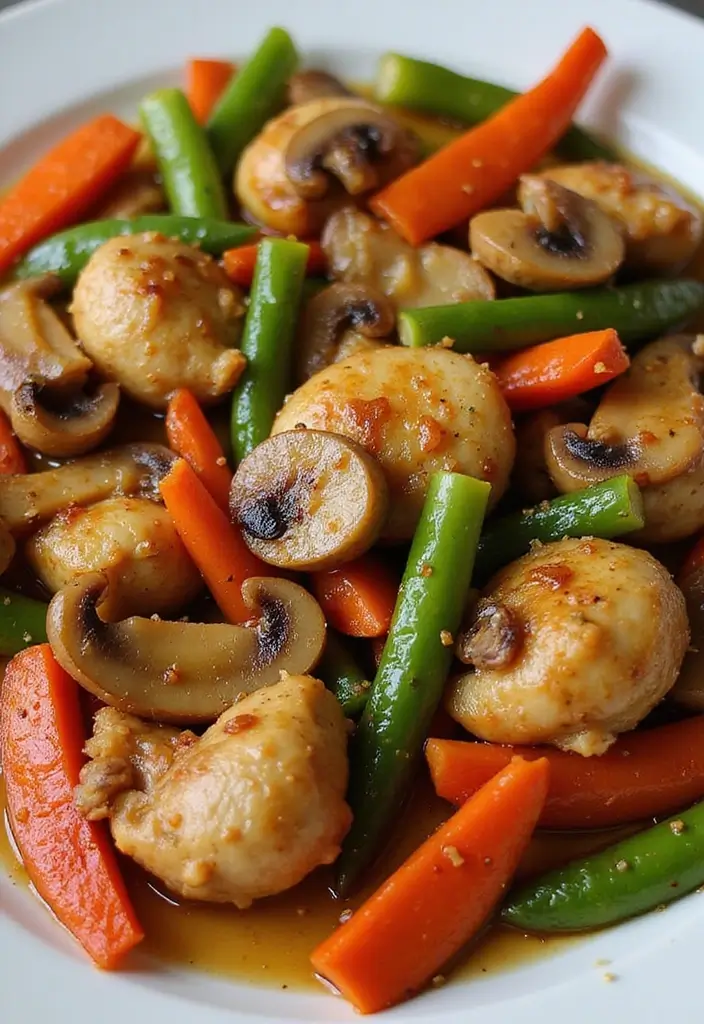 25 Honey Chicken Stir Fry Recipes with Sweet and Savory Flavor 74 25 Honey Chicken Stir Fry Recipes with Sweet and Savory Flavor - 12. Honey Mushroom Chicken Stir Fry