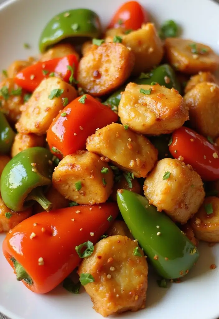25 Honey Chicken Stir Fry Recipes with Sweet and Savory Flavor 102 25 Honey Chicken Stir Fry Recipes with Sweet and Savory Flavor - 16. Honey Bell Pepper Chicken Stir Fry