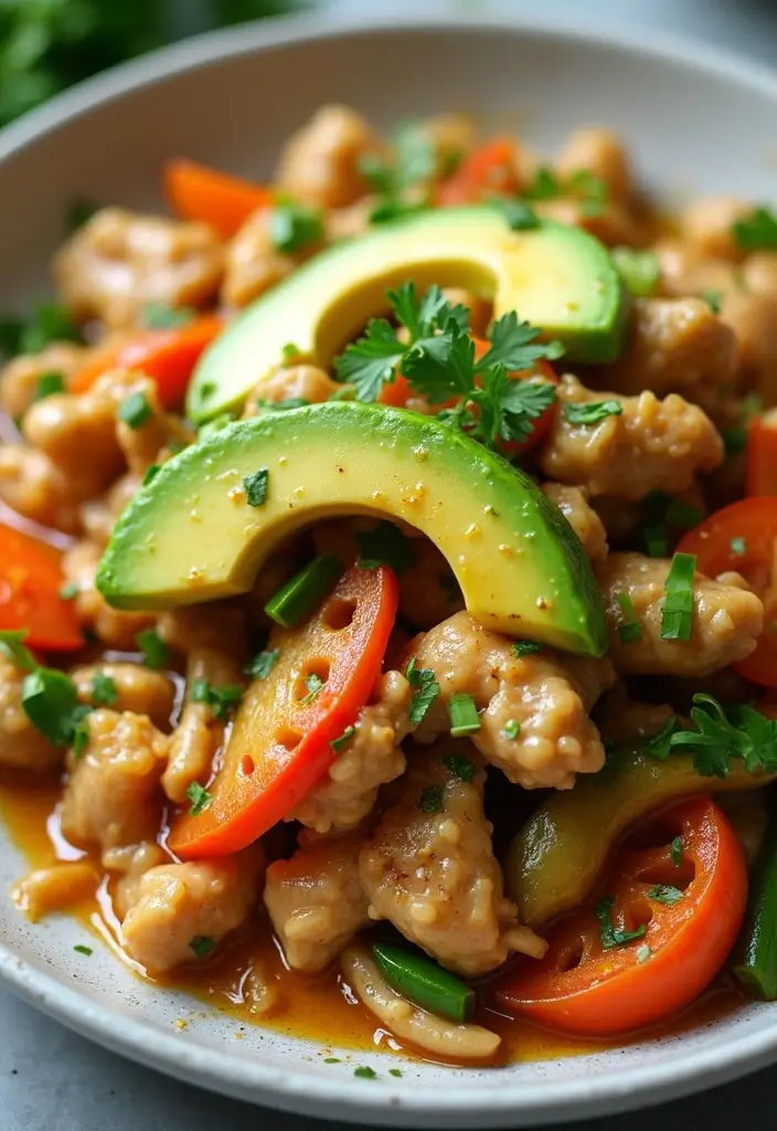 25 Honey Chicken Stir Fry Recipes with Sweet and Savory Flavor 109 25 Honey Chicken Stir Fry Recipes with Sweet and Savory Flavor - 17. Honey Avocado Chicken Stir Fry