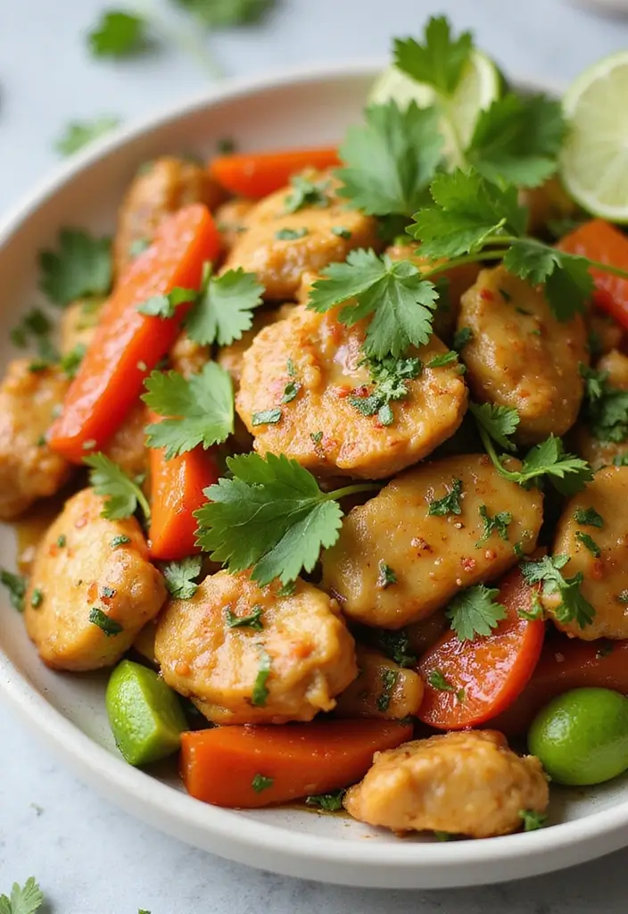 25 Honey Chicken Stir Fry Recipes with Sweet and Savory Flavor 123 25 Honey Chicken Stir Fry Recipes with Sweet and Savory Flavor - 19. Honey Cilantro Lime Chicken Stir Fry