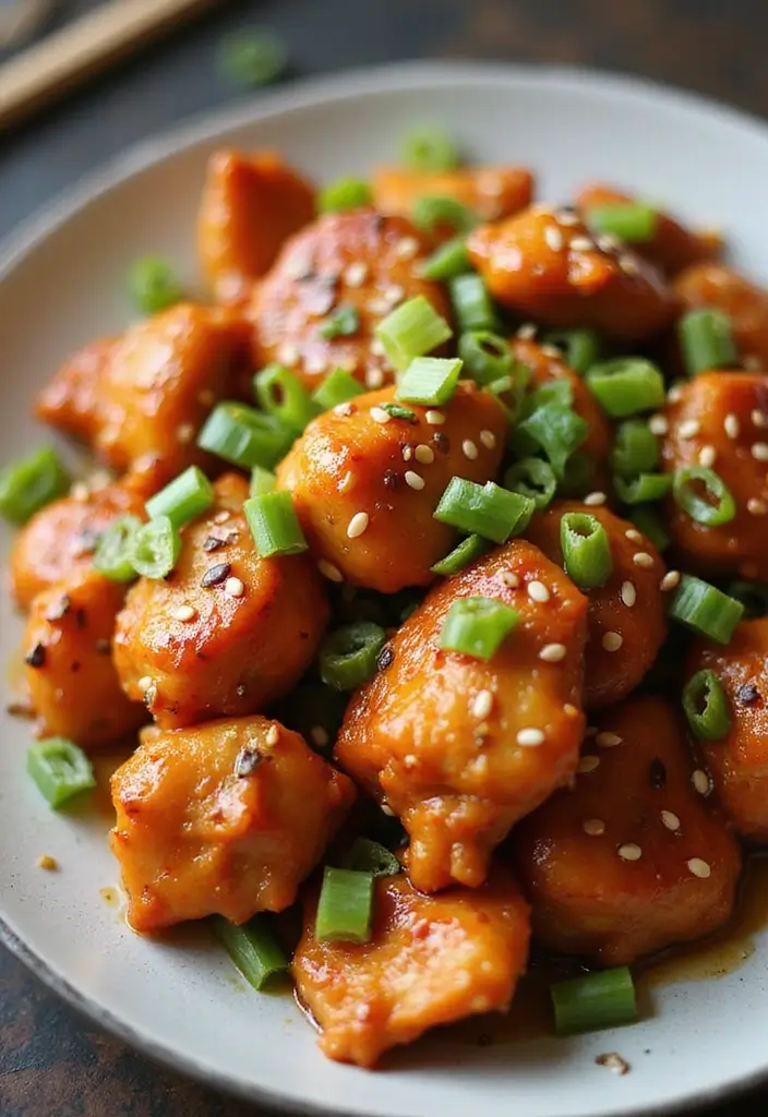 25 Honey Chicken Stir Fry Recipes with Sweet and Savory Flavor 6 25 Honey Chicken Stir Fry Recipes with Sweet and Savory Flavor - 2. Spicy Honey Chicken Stir Fry