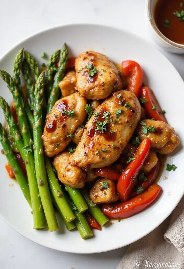 25 Honey Chicken Stir Fry Recipes with Sweet and Savory Flavor 53 25 Honey Chicken Stir Fry Recipes with Sweet and Savory Flavor - 9. Honey Balsamic Chicken Stir Fry