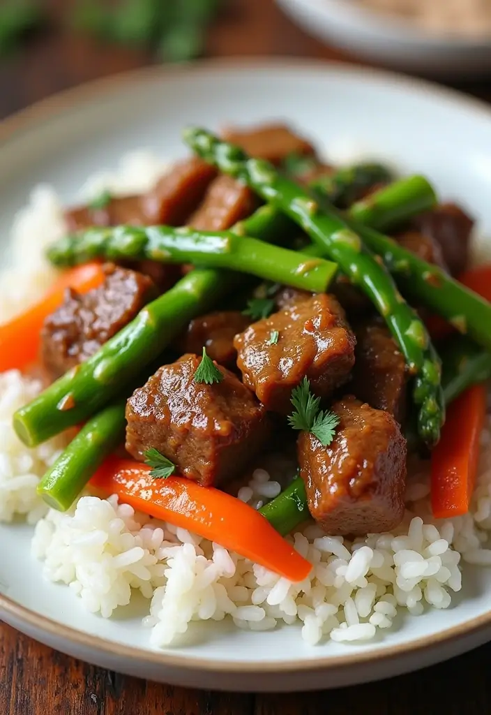 25+ Juicy Angus Beef Stir Fry Recipes You Must Try 76 25+ Juicy Angus Beef Stir Fry Recipes You Must Try - 12. Angus Beef and Asparagus Stir Fry