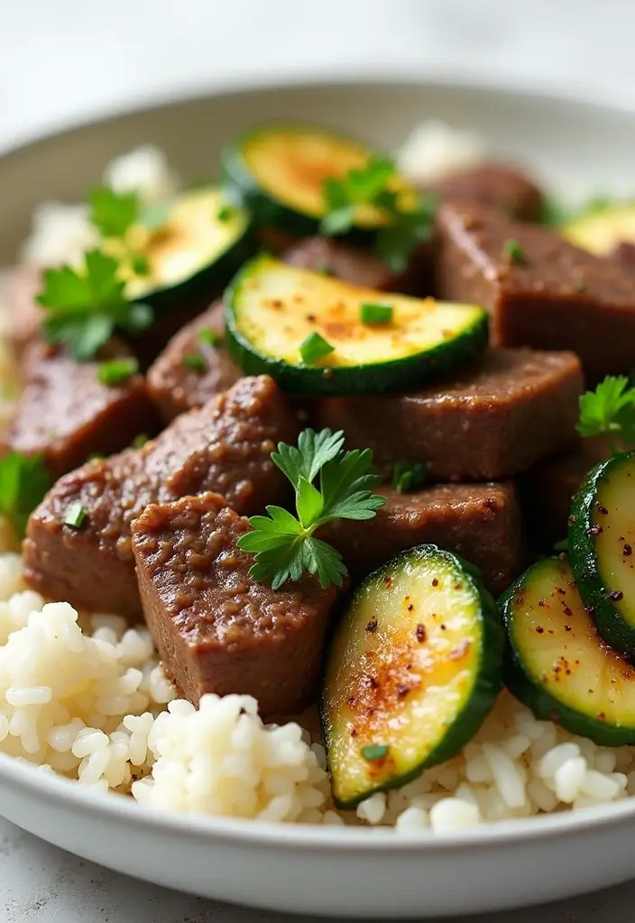 25+ Juicy Angus Beef Stir Fry Recipes You Must Try 83 25+ Juicy Angus Beef Stir Fry Recipes You Must Try - 13. Angus Beef and Zucchini Stir Fry