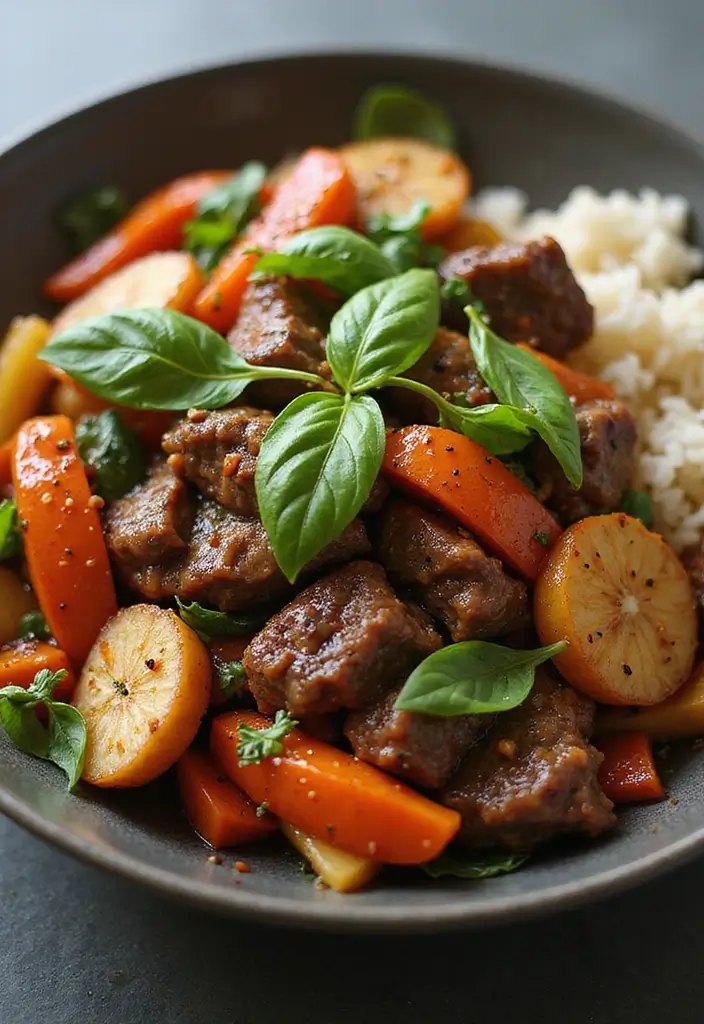 25+ Juicy Angus Beef Stir Fry Recipes You Must Try 48 25+ Juicy Angus Beef Stir Fry Recipes You Must Try - 8. Angus Beef Thai Basil Stir Fry