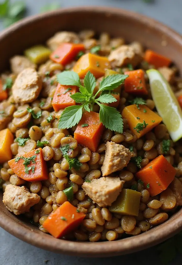 25 Leftover Turkey Stir Fry Recipes for Easy Weeknights 144 25 Leftover Turkey Stir Fry Recipes for Easy Weeknights - 22. Turkey and Lentil Stir Fry
