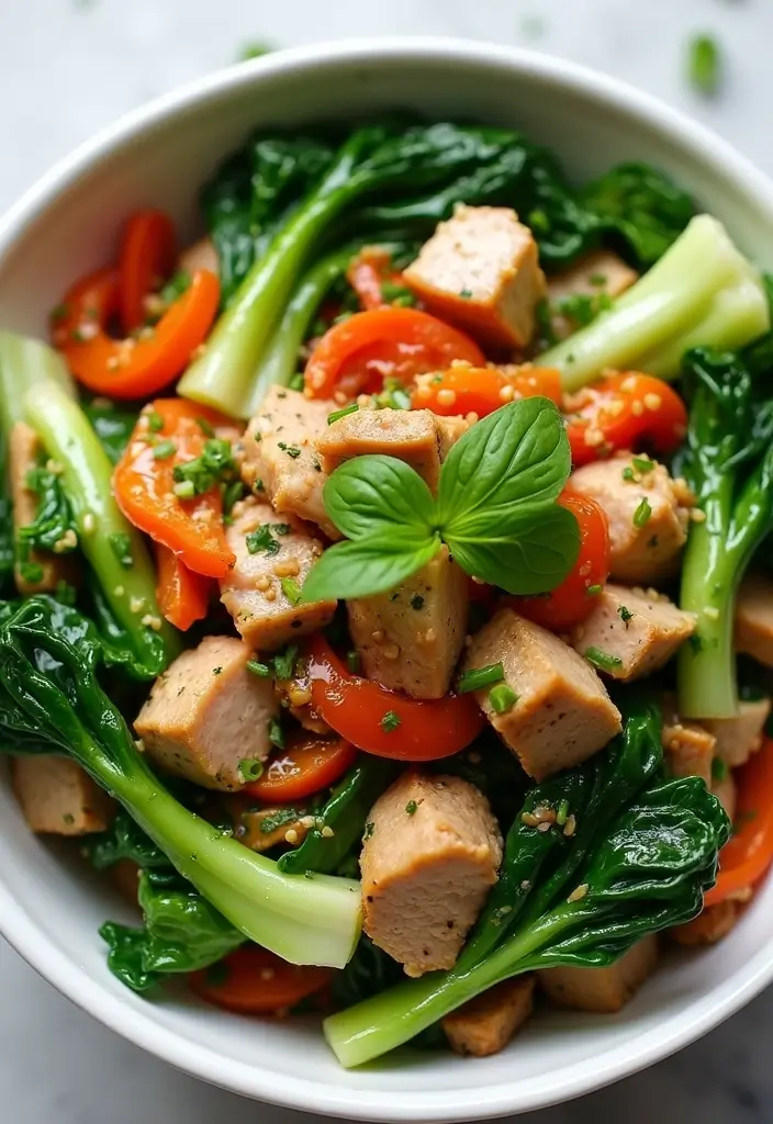 25 Leftover Turkey Stir Fry Recipes for Easy Weeknights 156 25 Leftover Turkey Stir Fry Recipes for Easy Weeknights - 24. Turkey and Bok Choy Stir Fry