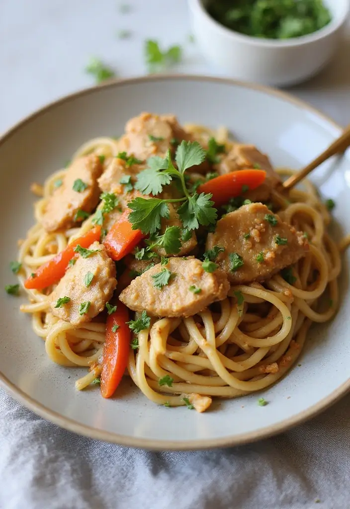 25 Leftover Turkey Stir Fry Recipes for Easy Weeknights 163 25 Leftover Turkey Stir Fry Recipes for Easy Weeknights - 25. Turkey and Flat Noodles Stir Fry