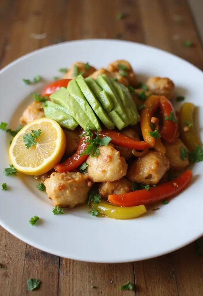 25 Lemon Chicken Stir Fry Recipes That Taste Fresh and Light 118 25 Lemon Chicken Stir Fry Recipes That Taste Fresh and Light - 18. Lemon Chicken Stir Fry with Avocado