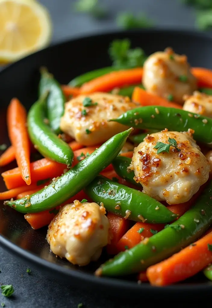25 Lemon Chicken Stir Fry Recipes That Taste Fresh and Light 8 25 Lemon Chicken Stir Fry Recipes That Taste Fresh and Light - 2. Lemon Garlic Chicken Stir Fry