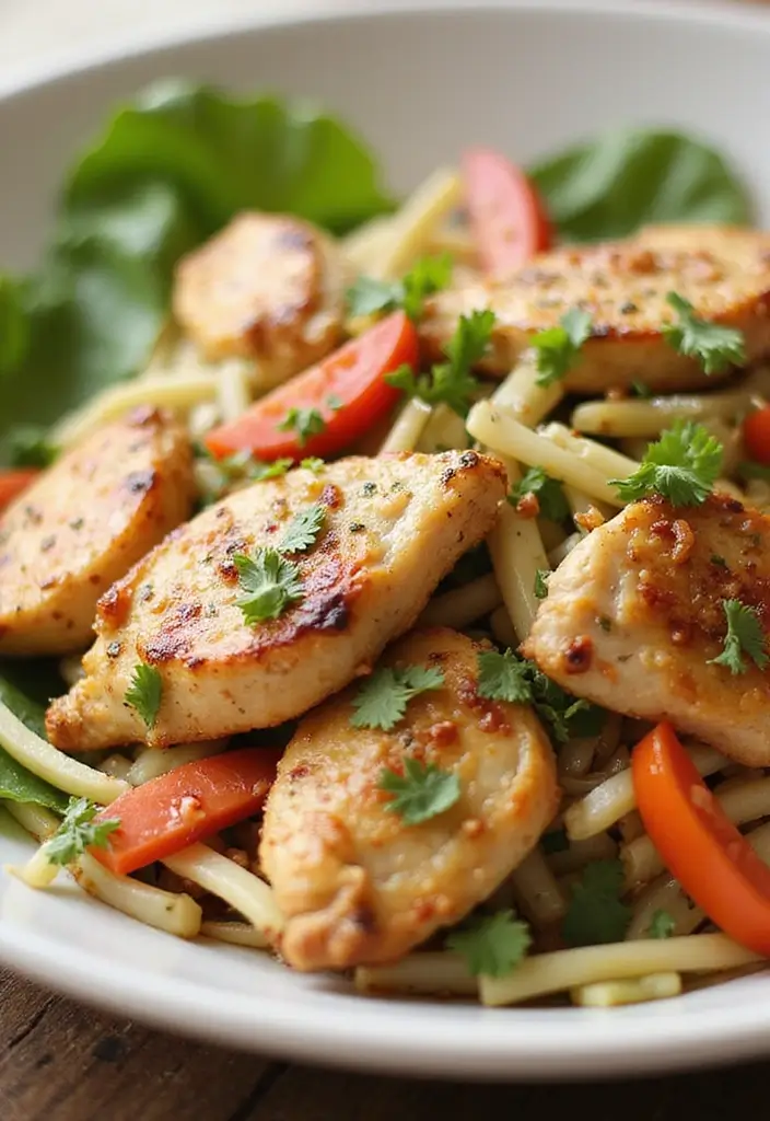 25 Quick Stir Fry Recipes Using Coleslaw Mix 92 25 Quick Stir Fry Recipes Using Coleslaw Mix - 14. Greek Chicken & Coleslaw Stir Fry