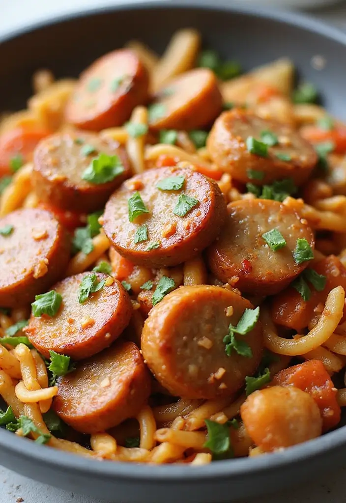 25 Quick Stir Fry Recipes Using Coleslaw Mix 113 25 Quick Stir Fry Recipes Using Coleslaw Mix - 17. Italian Sausage & Coleslaw Stir Fry