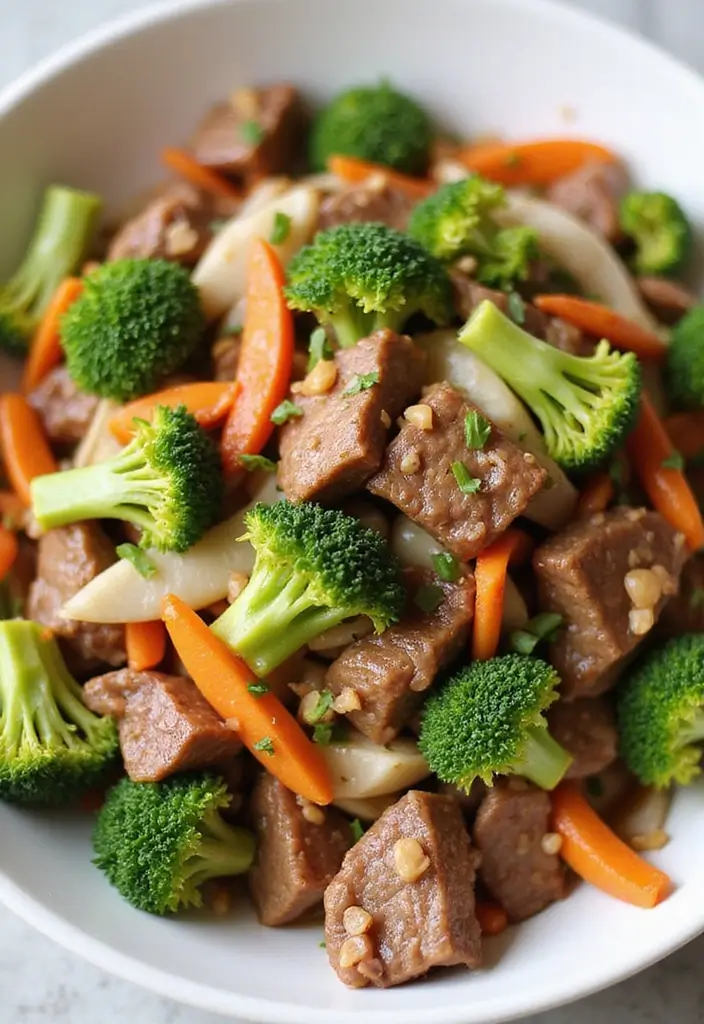 25 Quick Stir Fry Recipes Using Coleslaw Mix 8 25 Quick Stir Fry Recipes Using Coleslaw Mix - 2. Beef and Broccoli Coleslaw Stir Fry