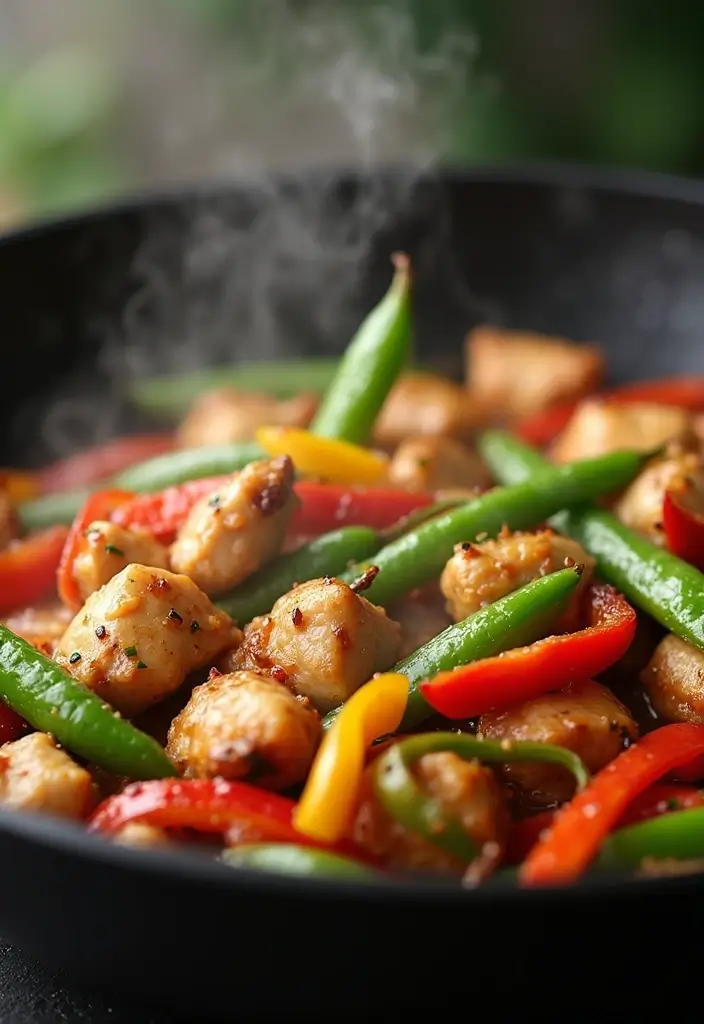 25 Spicy Chicken Stir Fry Recipes for Heat Lovers 1 25 Spicy Chicken Stir Fry Recipes for Heat Lovers - 1. Spicy Garlic Chicken Stir Fry