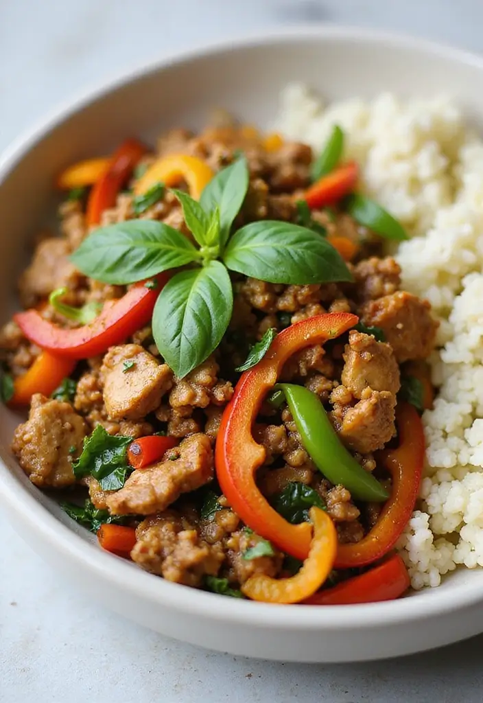 25 Spicy Chicken Stir Fry Recipes for Heat Lovers 8 25 Spicy Chicken Stir Fry Recipes for Heat Lovers - 2. Thai Basil Chicken Stir Fry