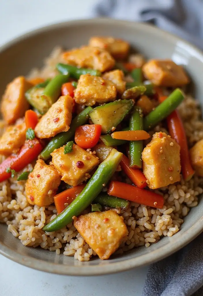 25 Spicy Chicken Stir Fry Recipes for Heat Lovers 146 25 Spicy Chicken Stir Fry Recipes for Heat Lovers - 22. Spicy Mixed Vegetables Chicken Stir Fry