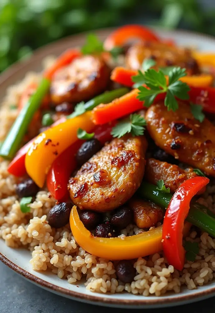 25 Spicy Chicken Stir Fry Recipes for Heat Lovers 151 25 Spicy Chicken Stir Fry Recipes for Heat Lovers - 23. Spicy Garlic Black Bean Chicken Stir Fry