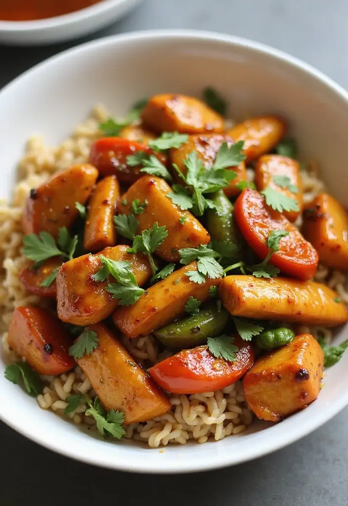25 Spicy Chicken Stir Fry Recipes for Heat Lovers 55 25 Spicy Chicken Stir Fry Recipes for Heat Lovers - 9. Smoky Chipotle Honey Chicken Stir Fry