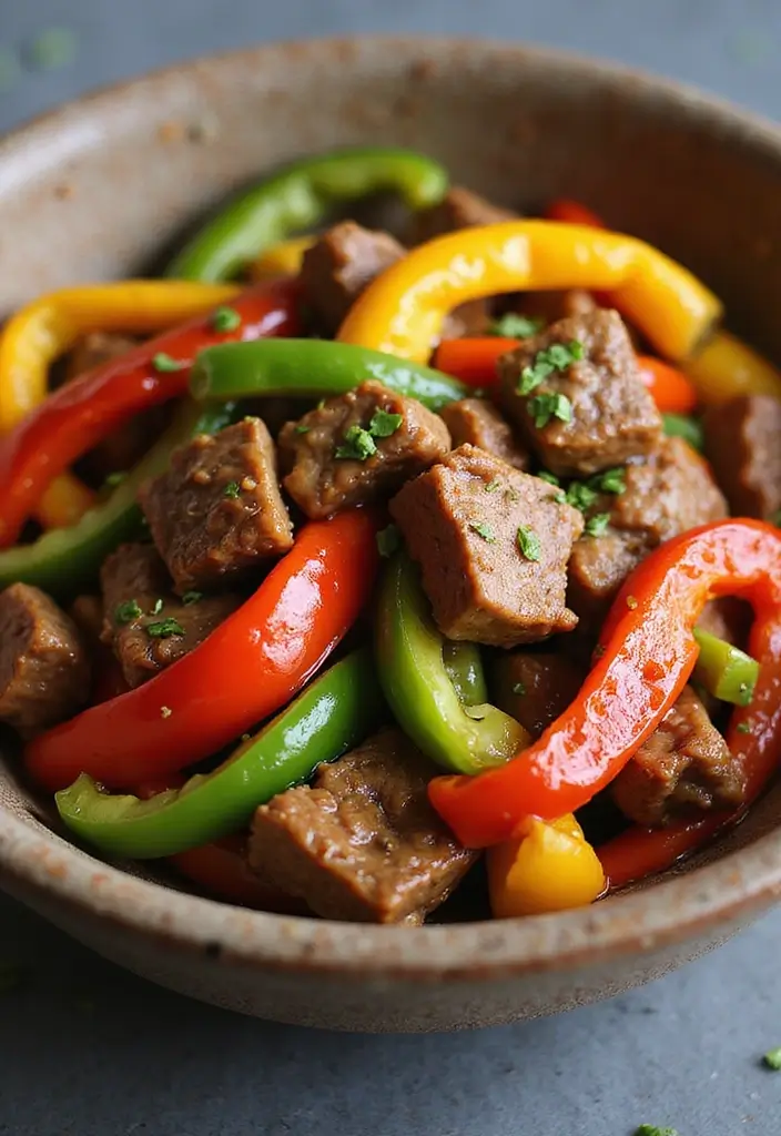 25 Stir Fry Meat Recipes for Quick and Delicious Meals 109 25 Stir Fry Meat Recipes for Quick and Delicious Meals - 17. Pepper Beef Stir Fry