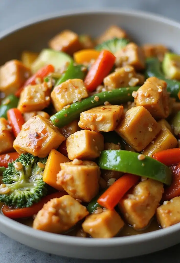 25 Stir Fry Meat Recipes for Quick and Delicious Meals 116 25 Stir Fry Meat Recipes for Quick and Delicious Meals - 18. Honey Mustard Chicken Stir Fry